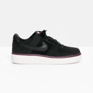 Nike Air Force 1 Huarache Black Maroon US 7